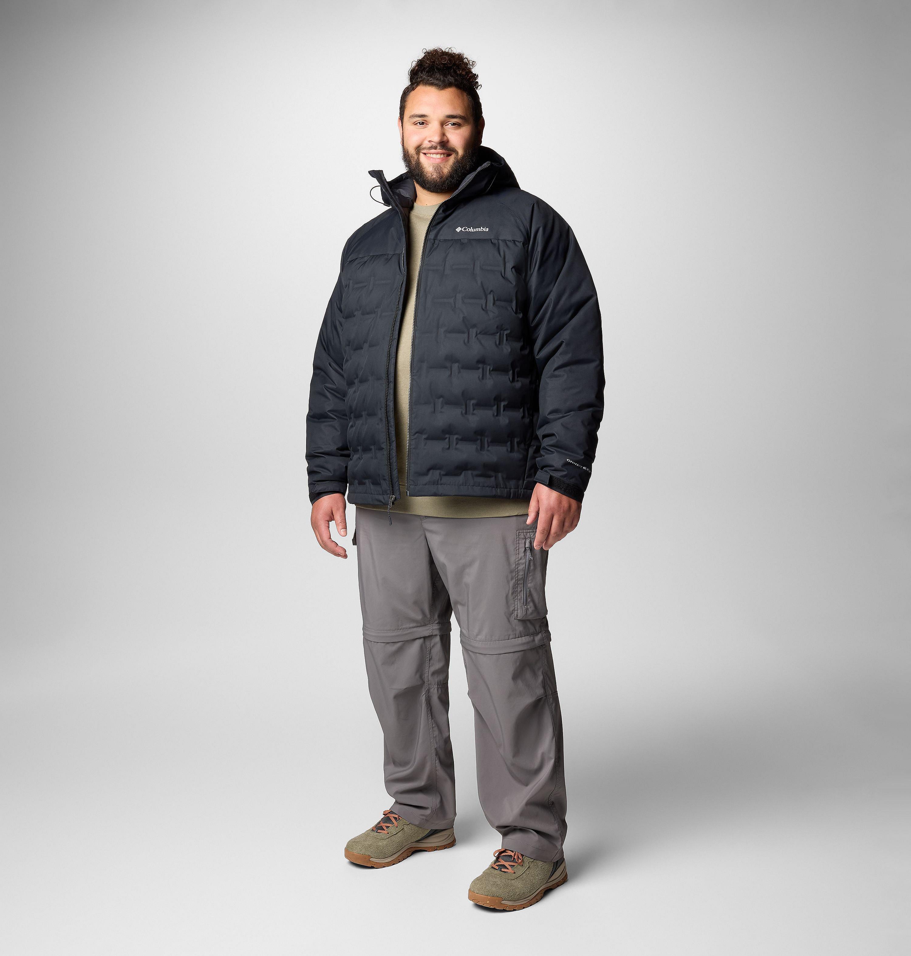 Men's Grand Trek III Down Hooded Jacket - Big 3