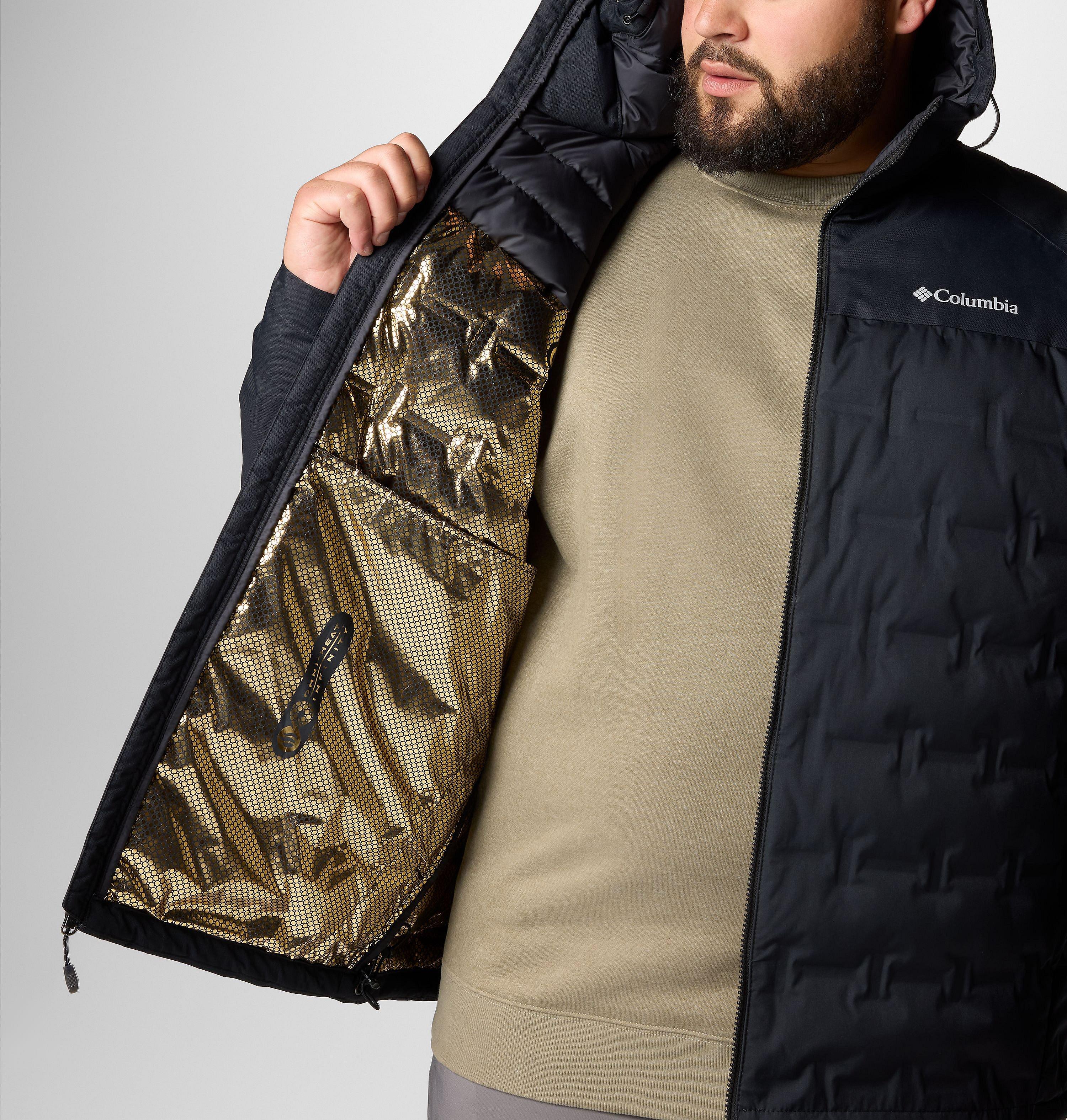 Men's Grand Trek III Down Hooded Jacket - Big 6