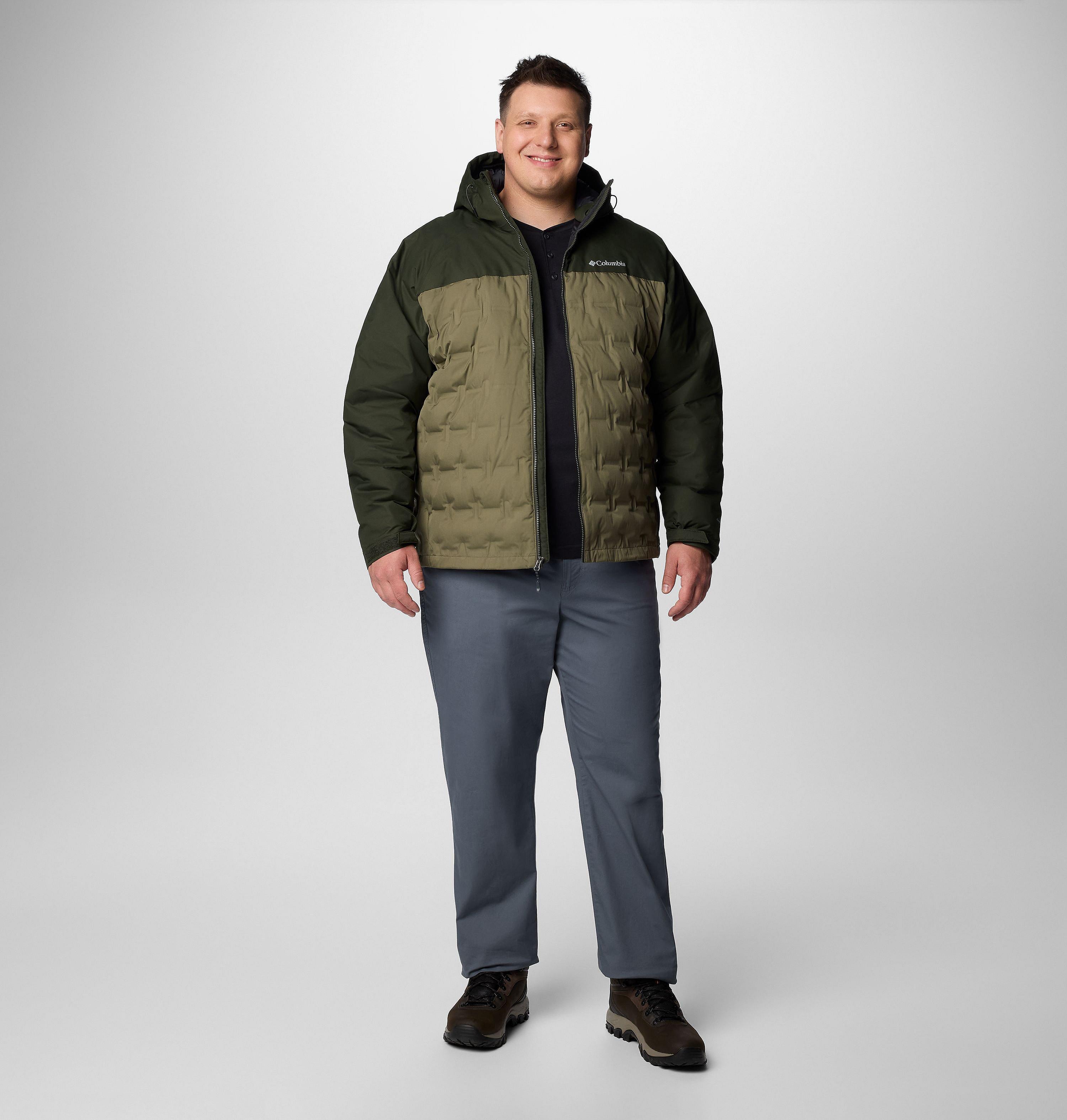 Men's Grand Trek III Down Hooded Jacket - Big 3