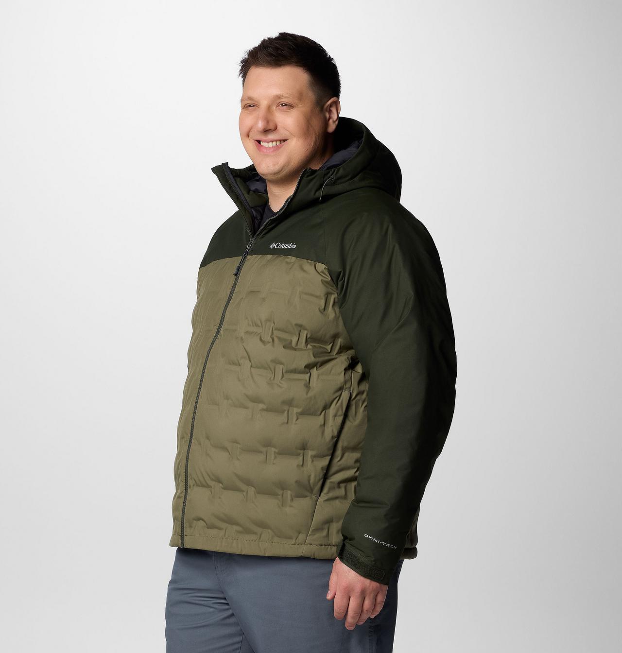 Men's Grand Trek™ III Down Hooded Jacket - Big | 397 | 6X 4