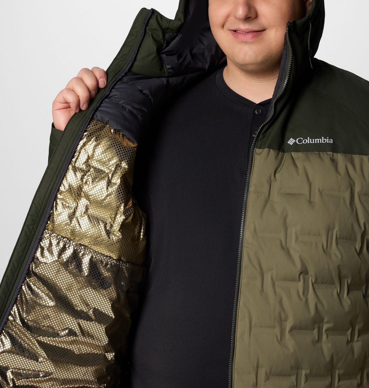 Men's Grand Trek™ III Down Hooded Jacket - Big | 397 | 6X 6