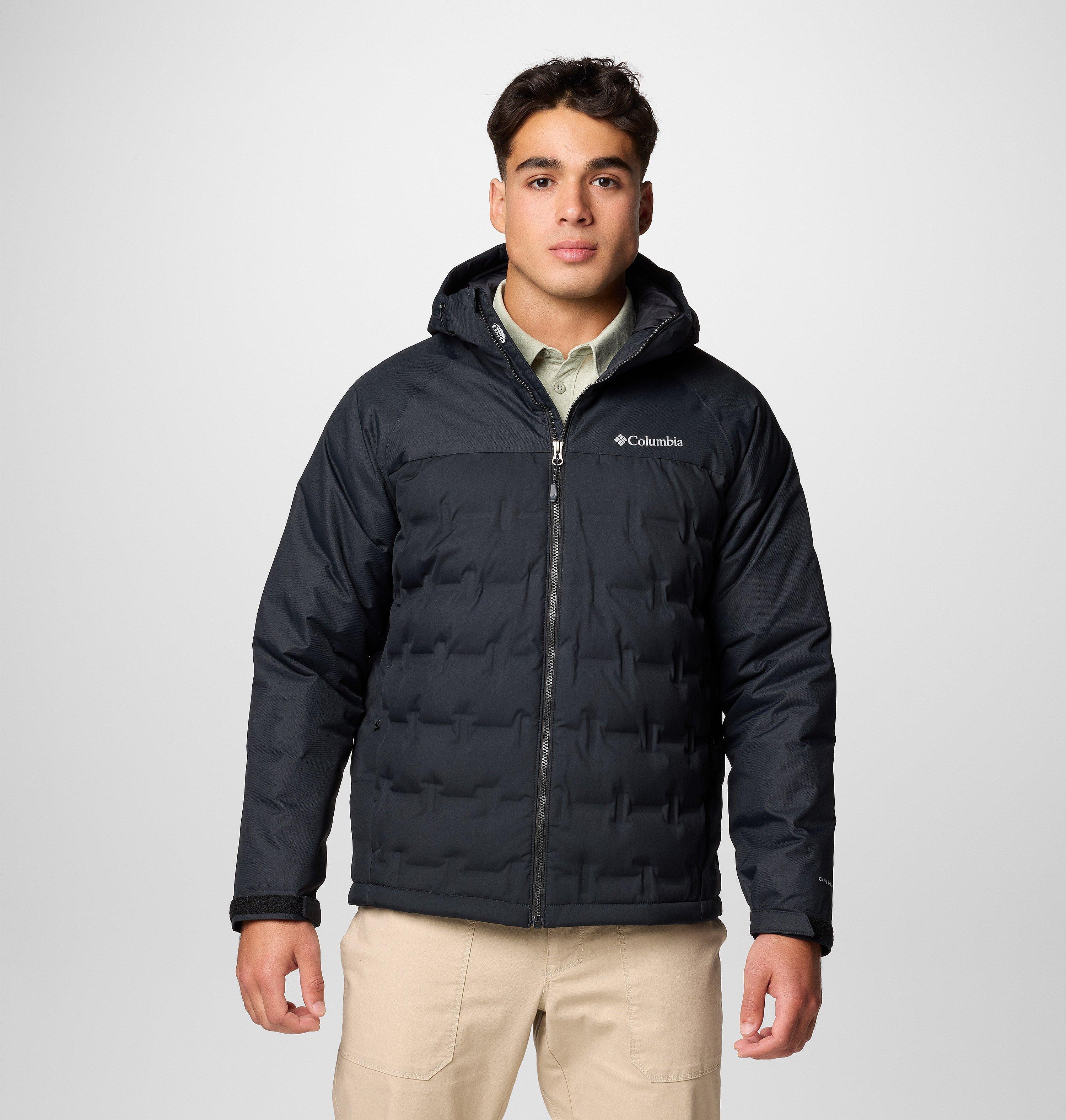 Columbia Sportswear Men's Black Columbia - Grand Trek™ Iii Down Waterproof Hooded Jacket - Xxl
