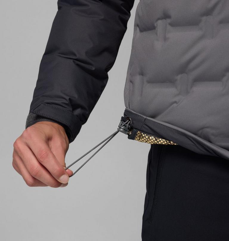 Chaqueta de plumón impermeable con capucha Grand Trek III para hombre, Color: City Grey, Shark, image 8