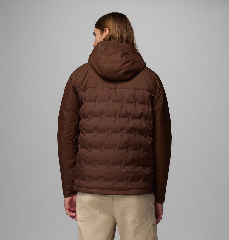 Chaqueta de plumón impermeable con capucha Grand Trek III para hombre, Color: Tobacco, image 3