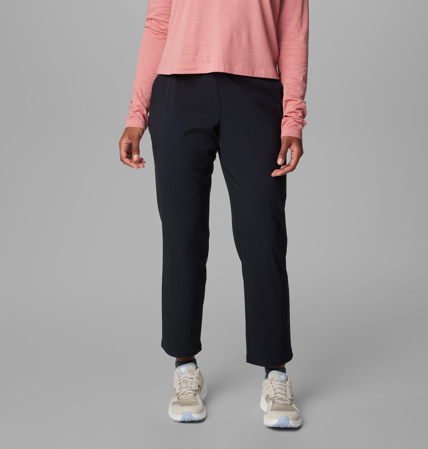 Женские брюки Columbia All Seasons Pull-On, цвет: Чёрный — фото 1