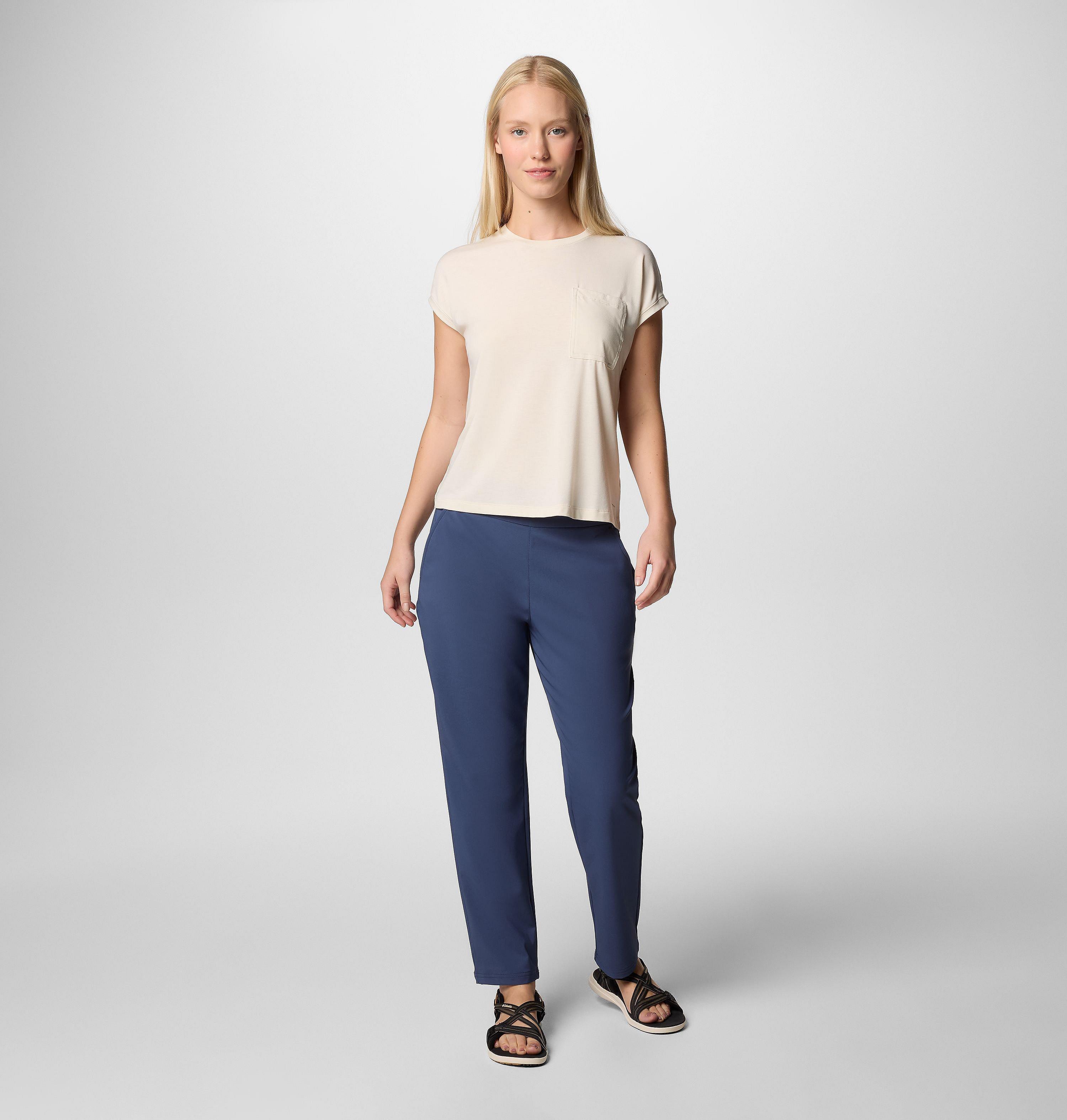 Femme Pantalon à taille élastique All Seasons | 466 | XS | S 6