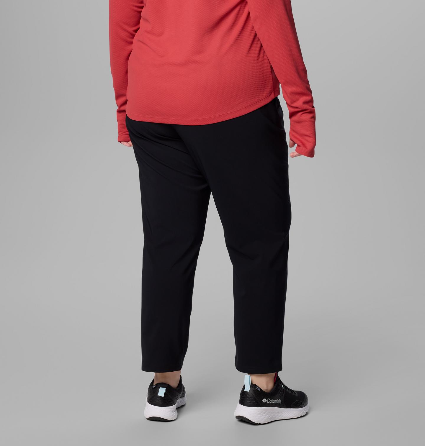 Женские брюки Columbia All Seasons Pull-On Pants - Plus Size, цвет: Чёрный — фото 2