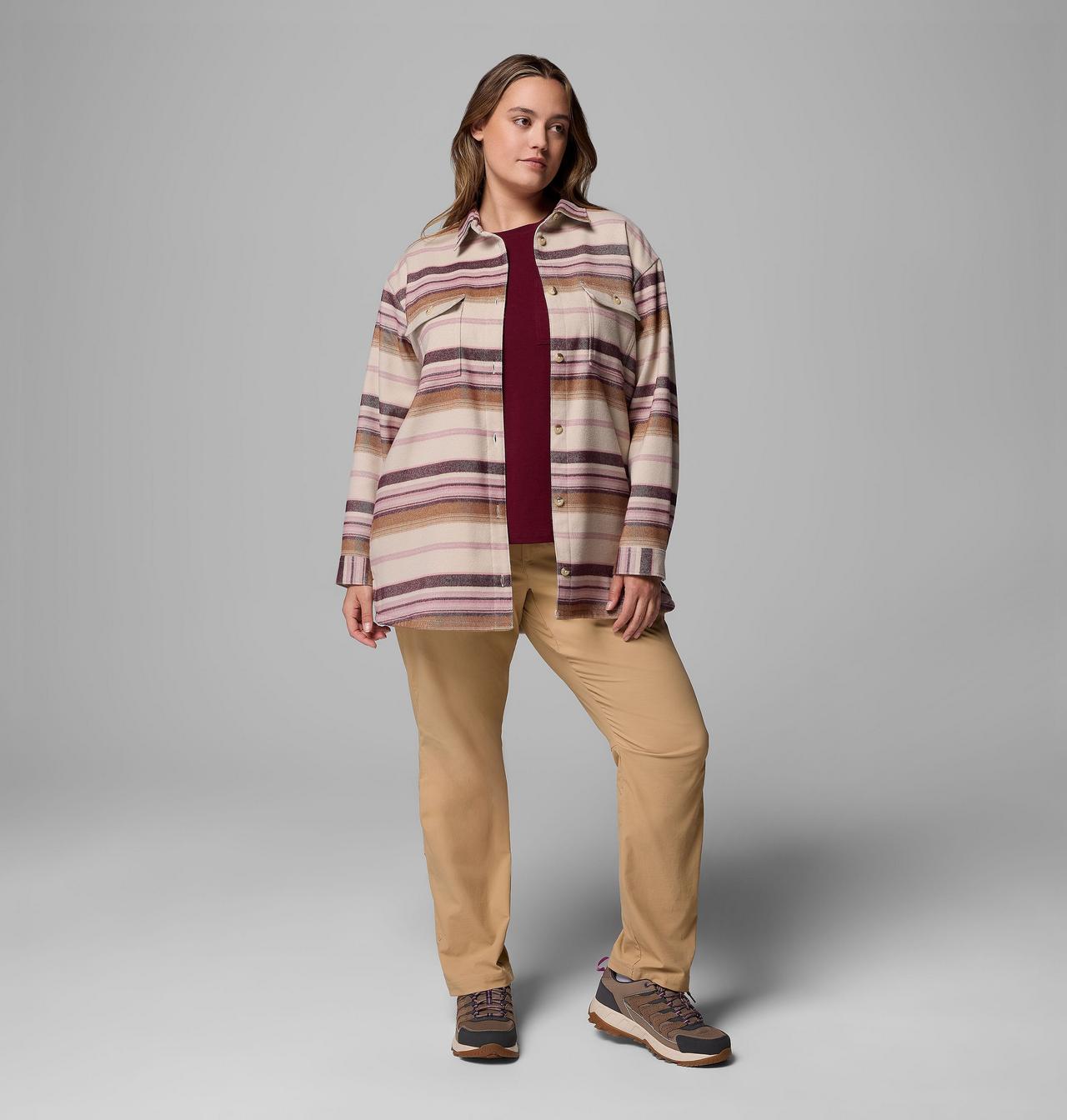 Women's Blue Point Creek™ Shirt Jacket - Plus Size 2