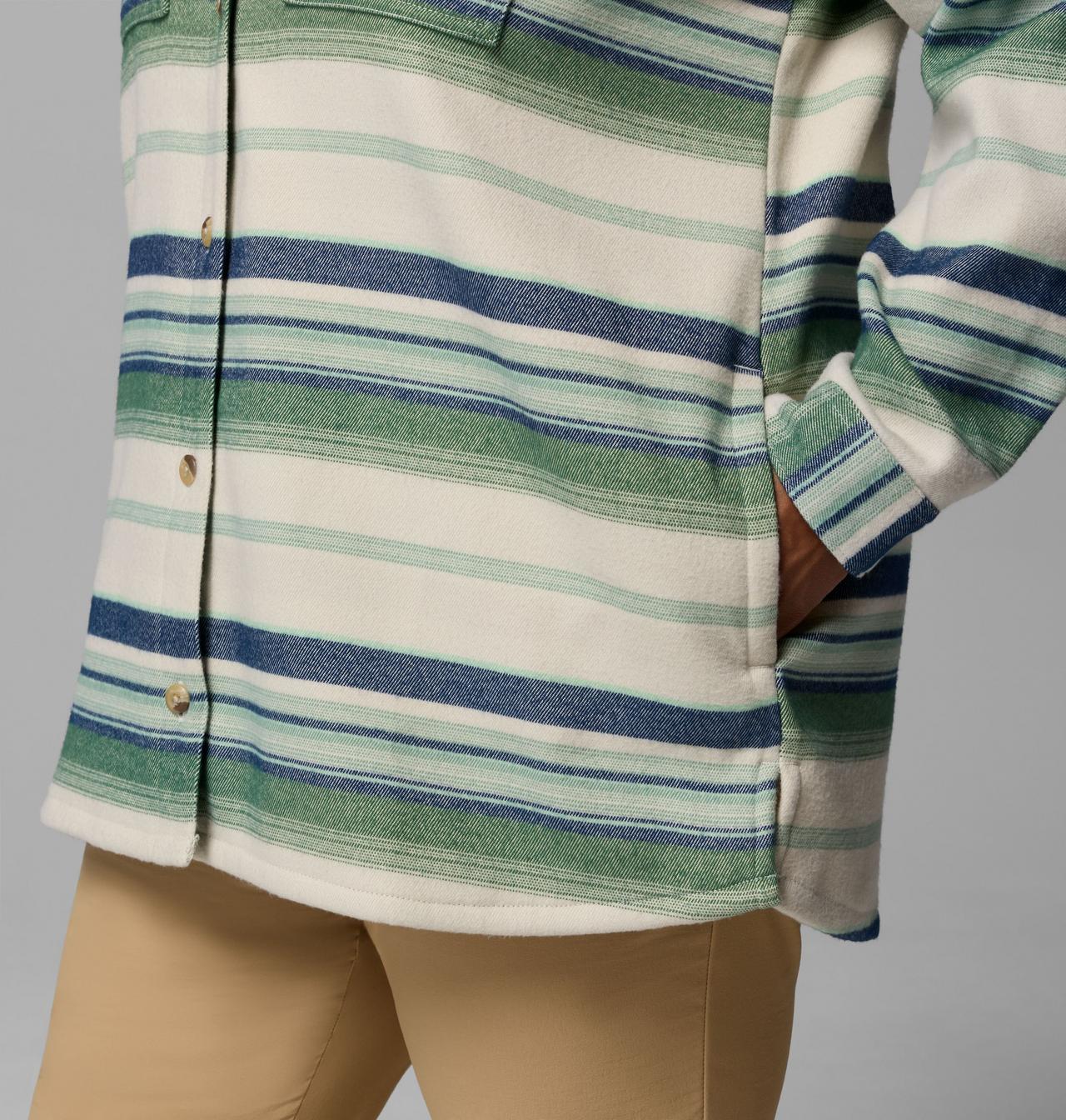 Women's Blue Point Creek™ Shirt Jacket - Plus Size | 376 | 3X 7