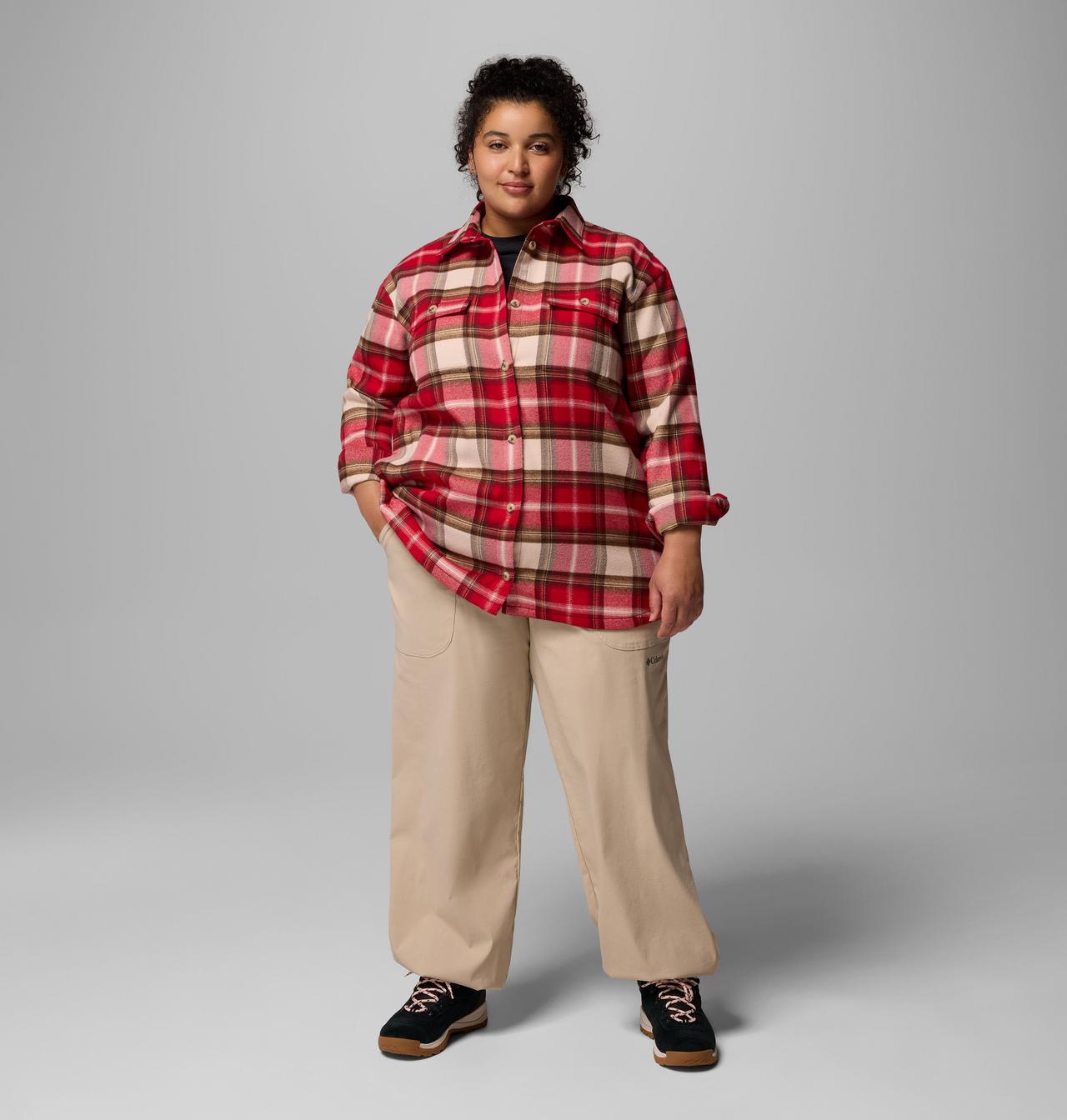 Women's Blue Point Creek™ Shirt Jacket - Plus Size | 613 | 2X 2