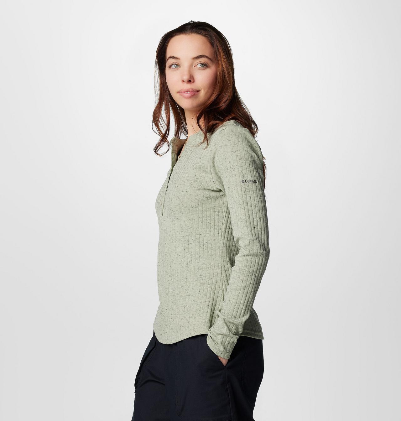 Women's Brea Falls™ Henley Long Sleeve Shirt | 348 | XL 5