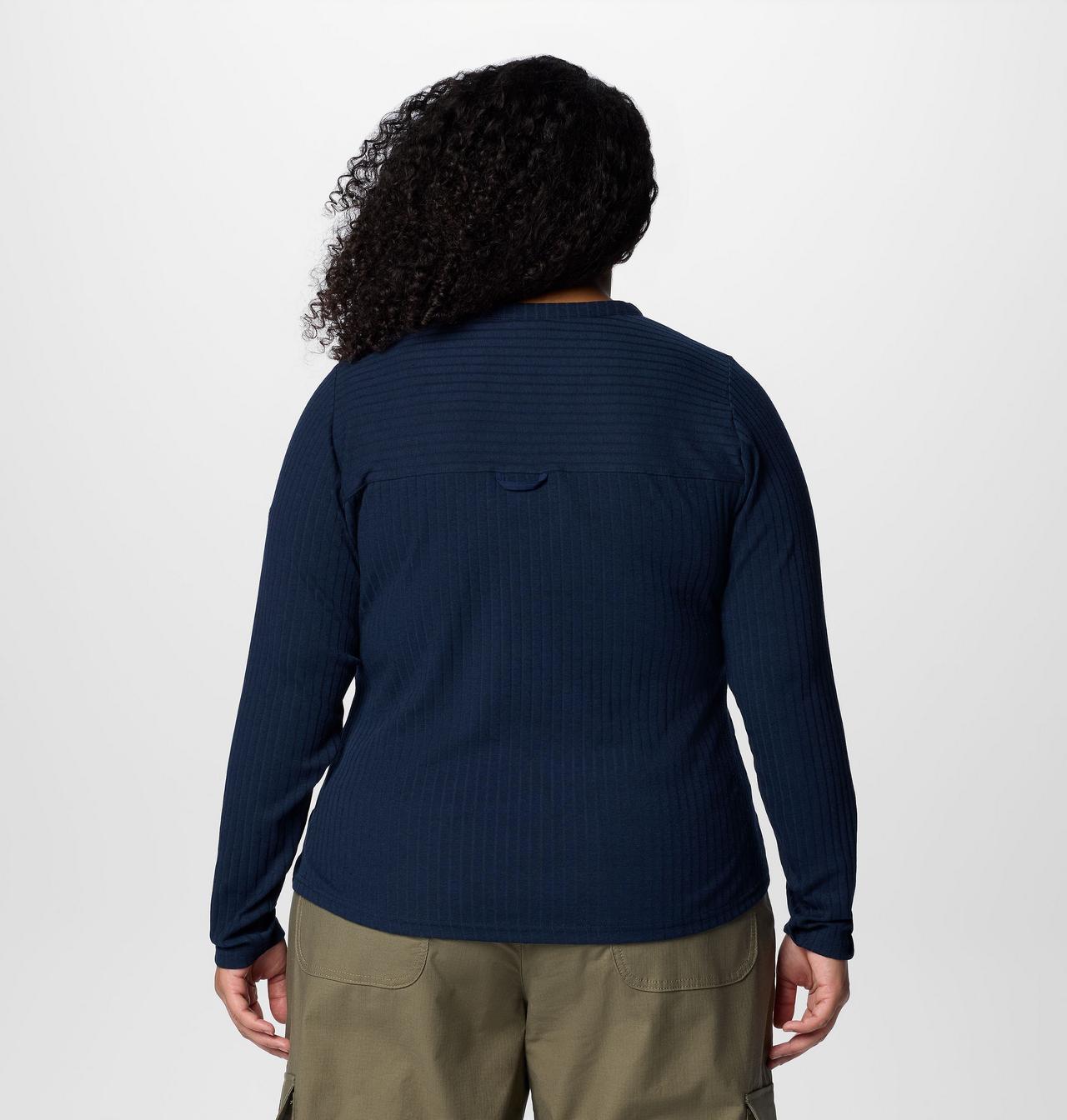 Women's Brea Falls™ Henley Long Sleeve Shirt - Plus Size 2