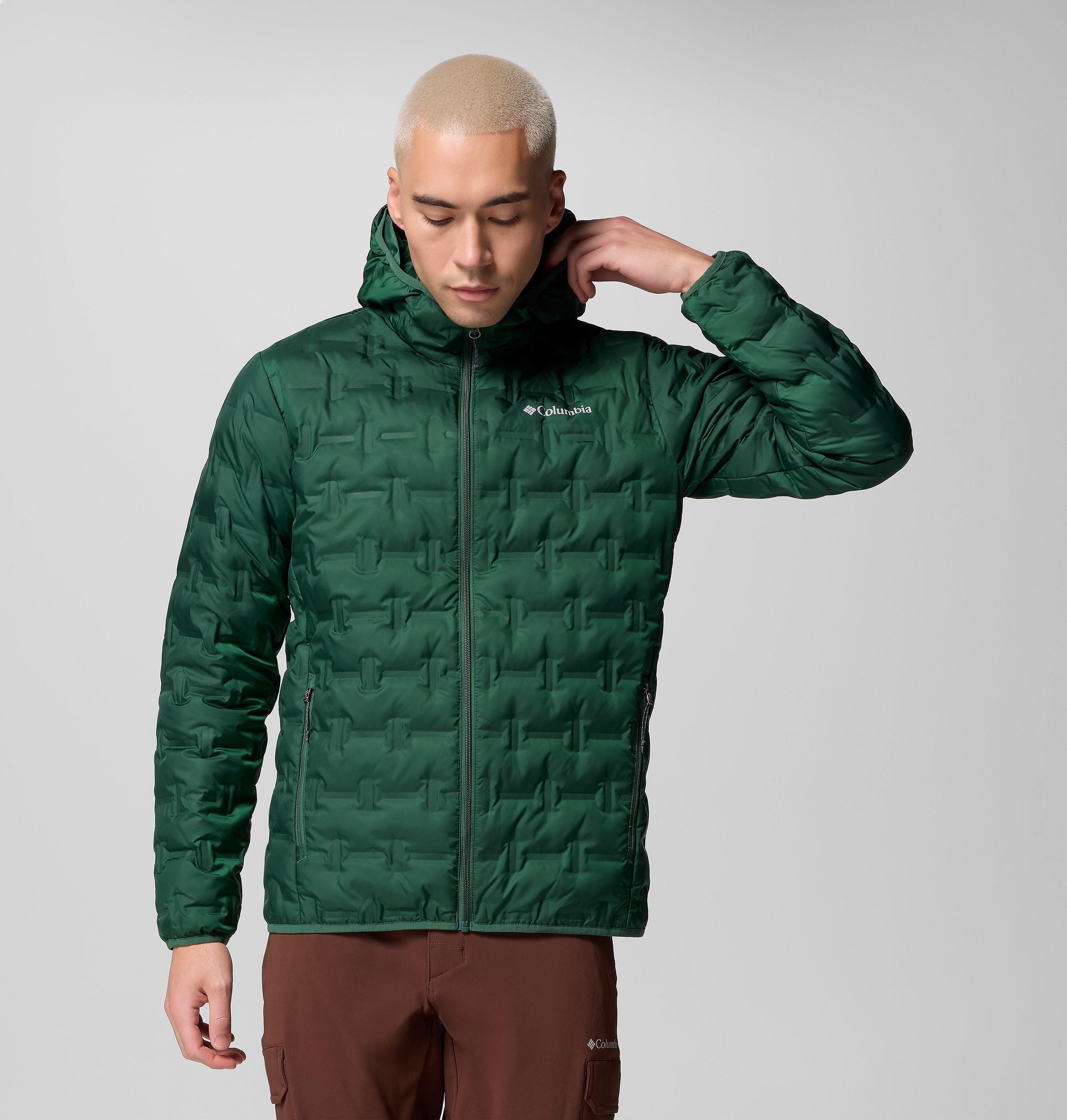 Men's Delta Ridge II Down Hooded Jacket 4