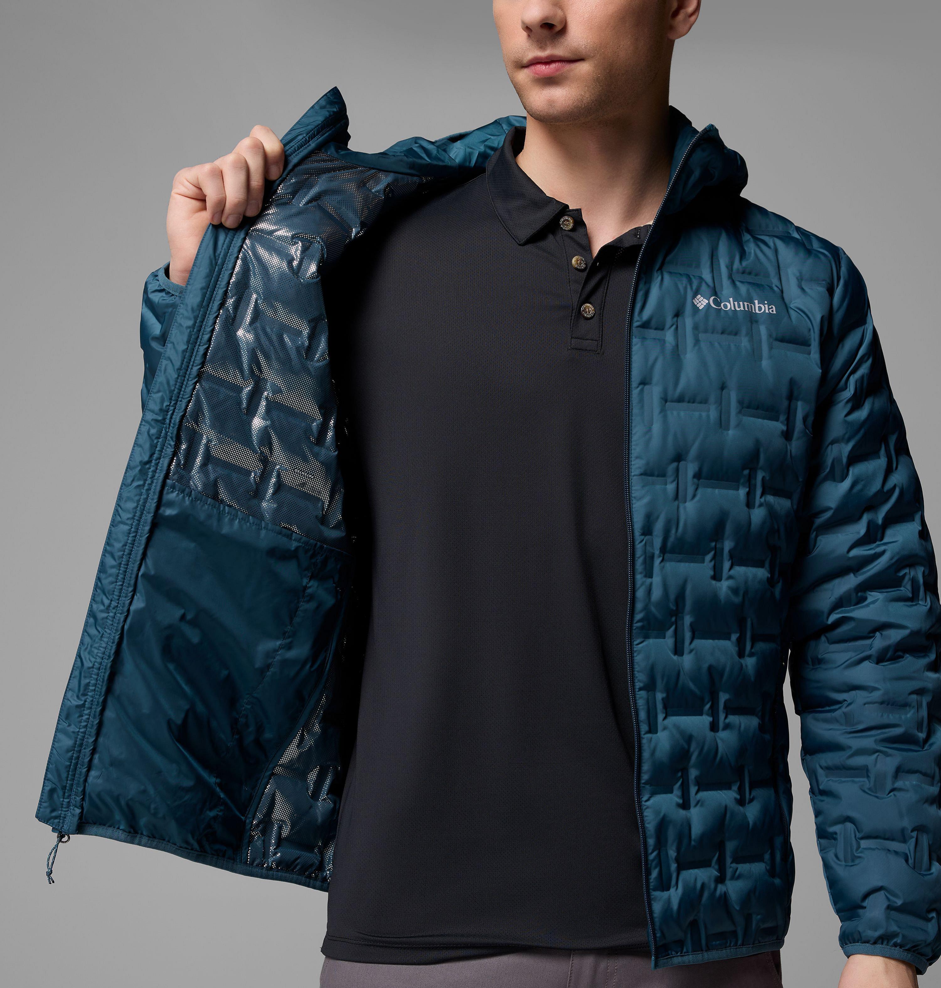 Men's Delta Ridge II Down Hooded Jacket 6
