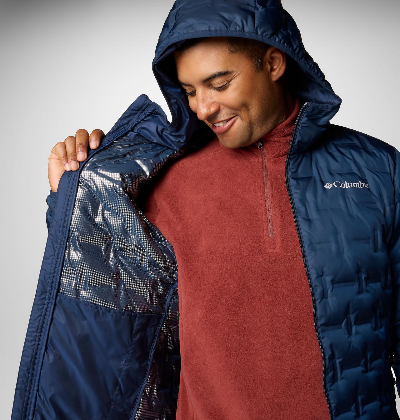 Men's Delta Ridge™ II Down Hooded Jacket | 464 | XXL 6