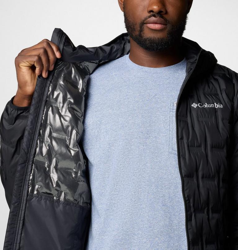 Chaqueta de plumón con capucha Delta Ridge para hombre, Color: Black, image 6
