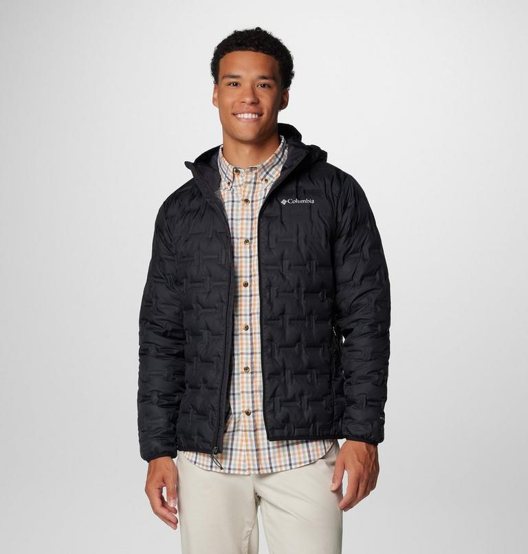 Chaqueta de plumón con capucha Delta Ridge para hombre, Color: Black, image 1