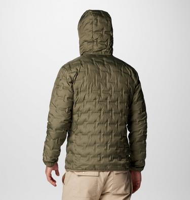 Men's Delta Ridge Down Hooded Jacket, Color: Stone Green, image 10