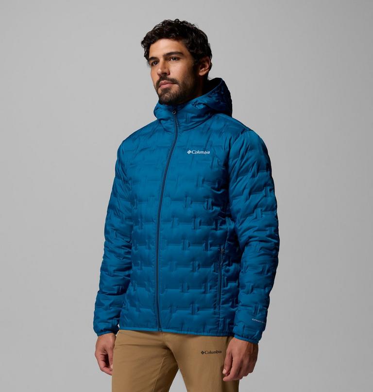 Doudoune &Agrave; Capuche en Duvet Delta Ridge Homme, Color: Phoenix Blue, image 4