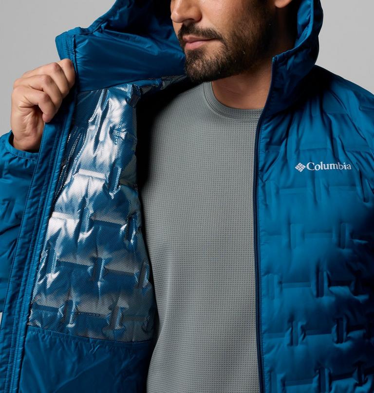 Doudoune &Agrave; Capuche en Duvet Delta Ridge Homme, Color: Phoenix Blue, image 6