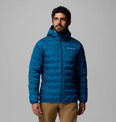Doudoune &Agrave; Capuche en Duvet Delta Ridge Homme, Color: Phoenix Blue, image 3