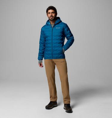 Doudoune &Agrave; Capuche en Duvet Delta Ridge Homme, Color: Phoenix Blue, image 4