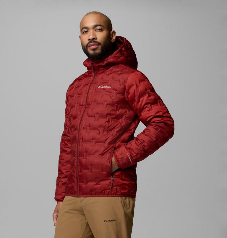 Doudoune &Agrave; Capuche en Duvet Delta Ridge Homme, Color: Red Oxide, image 4