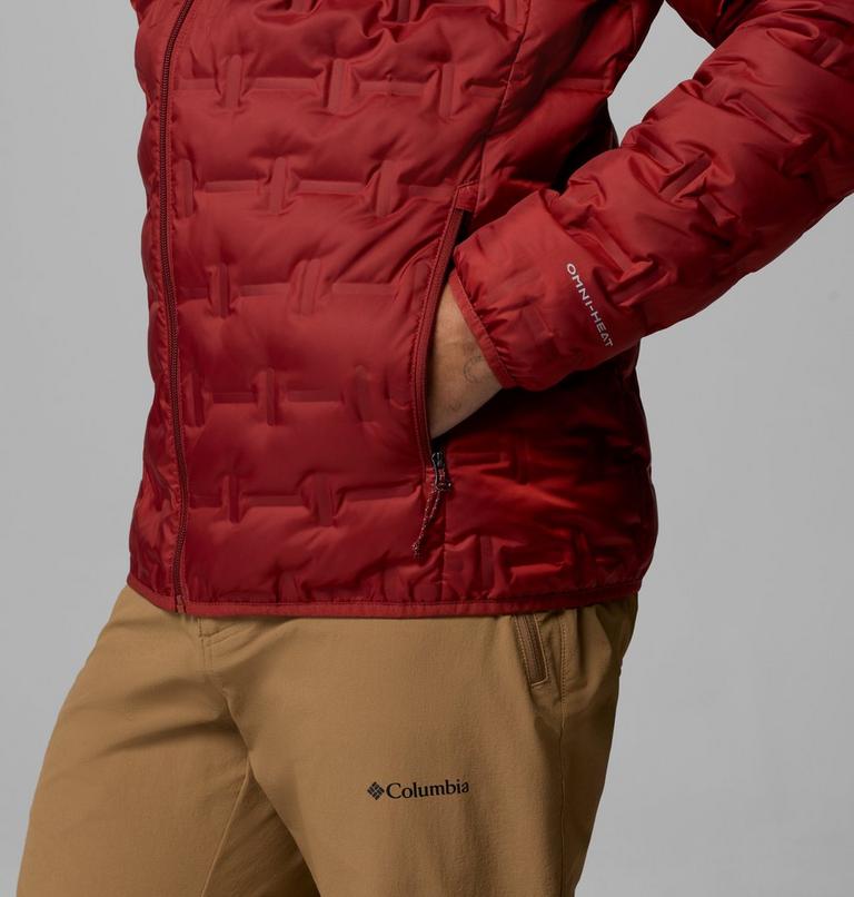 Doudoune &Agrave; Capuche en Duvet Delta Ridge Homme, Color: Red Oxide, image 8