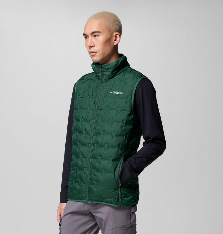 Chaleco de plumón Delta Ridge II para hombre, Color: Rain Forest, image 4