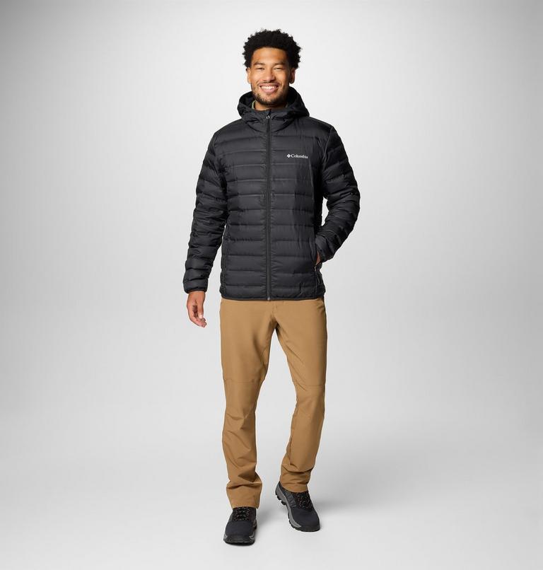 Men's Lake 22 II Down Hooded Jacket, Color: Black, image 3