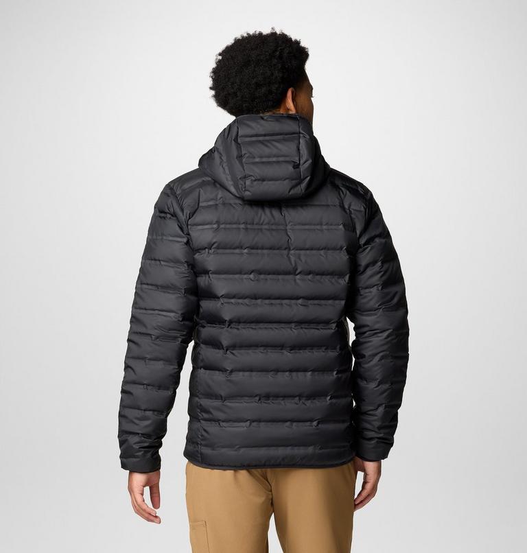 Men's Lake 22 II Down Hooded Jacket, Color: Black, image 2