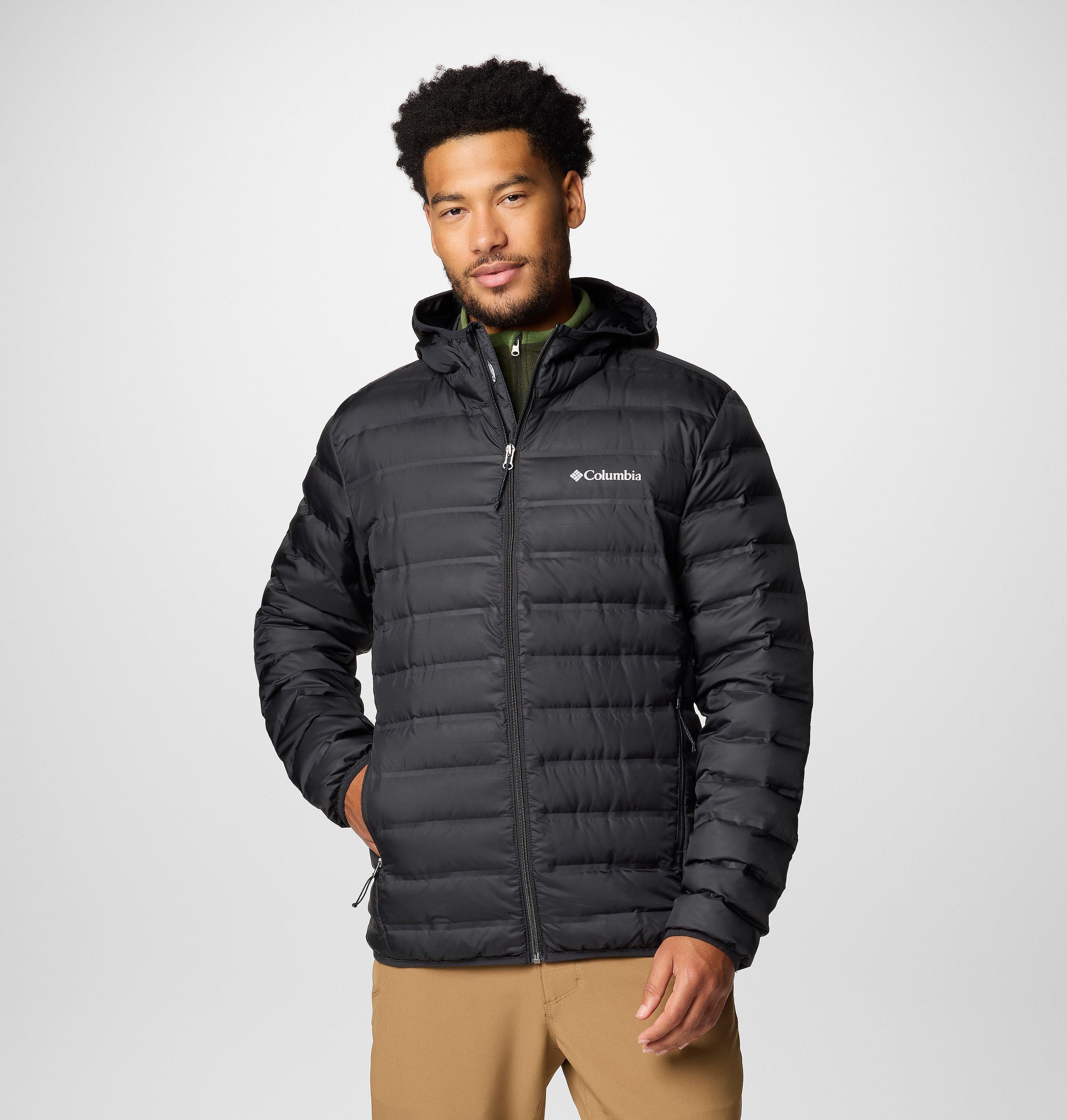 Columbia Sportswear Men's Black Columbia - Lake 22™ Ii Down Hooded Jacket - Small