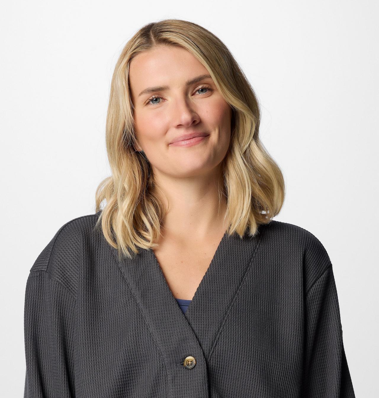 Women's Holly Hideaway™ Waffle Cardigan | 011 | M 5