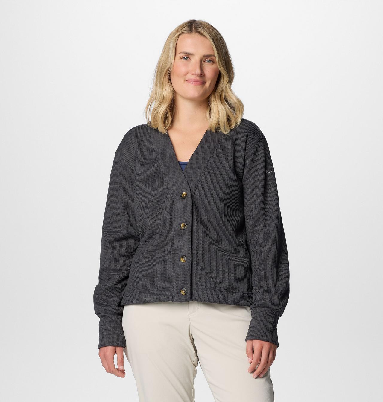 Women's Holly Hideaway™ Waffle Cardigan | 011 | M 1