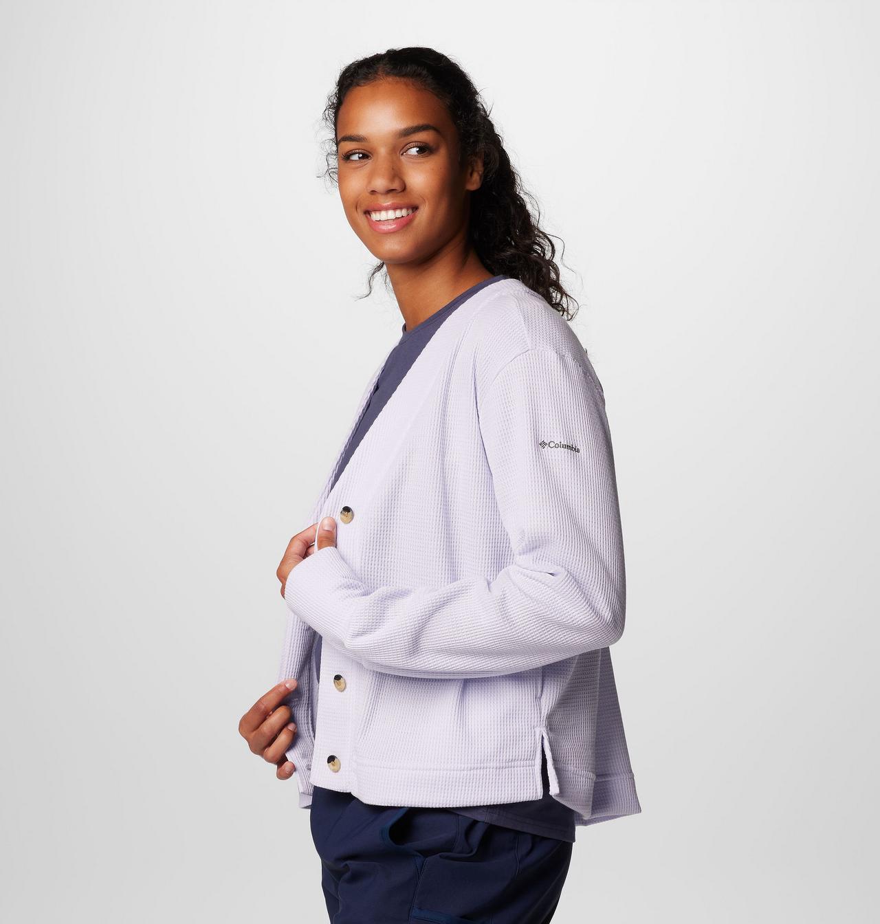 Women's Holly Hideaway™ Waffle Cardigan 4