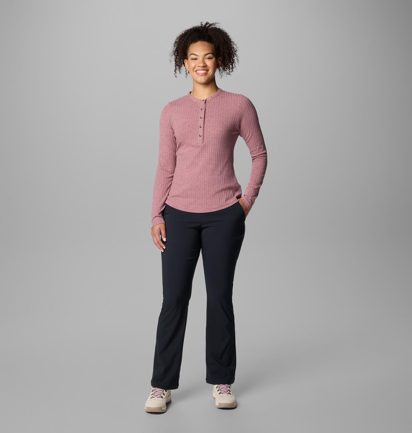 Женские брюки Columbia All Seasons Bootcut, цвет: Чёрный — фото 3
