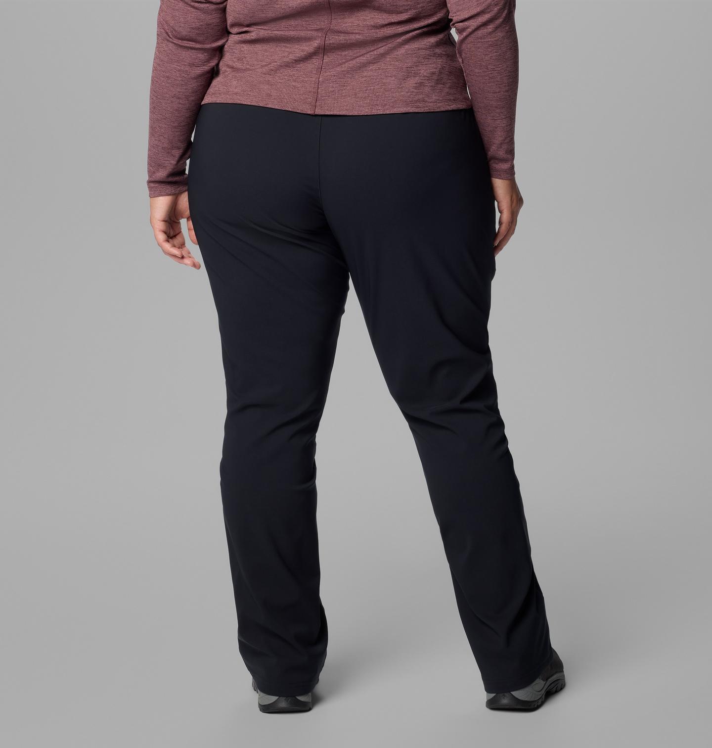 Женские брюки Columbia All Seasons Bootcut - Plus Size, цвет: Чёрный — фото 2