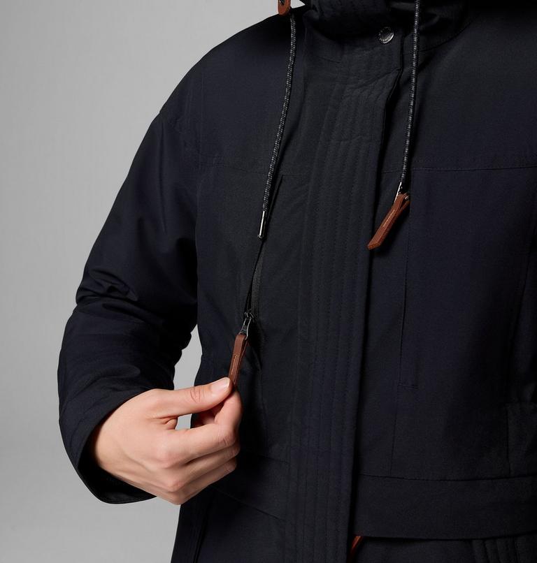 Women's Payton Pass II Waterproof Parka, Color: Black, image 9