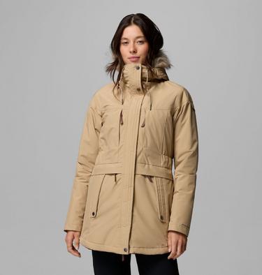 Parka impermeable Payton Pass II para mujer, Color: Beach, image 3