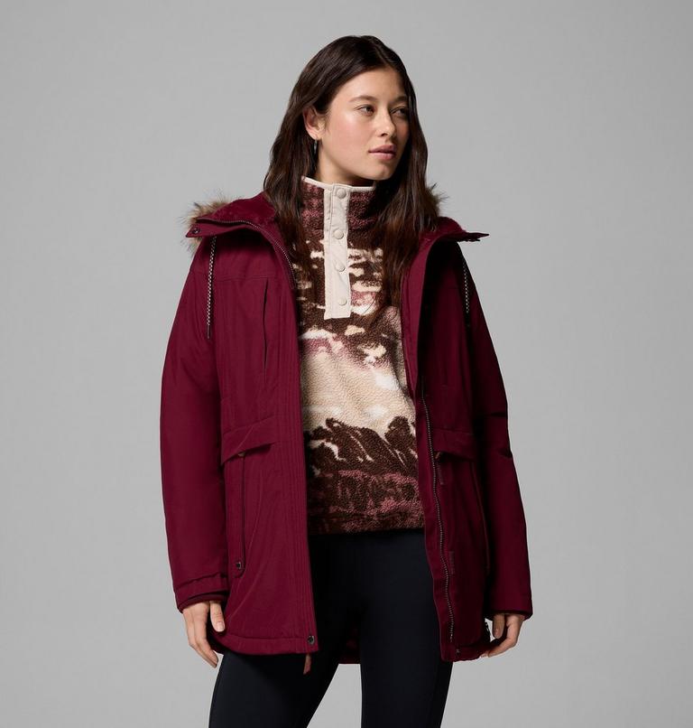 Women's Payton Pass II Waterproof Parka, Color: Rich Wine, image 5