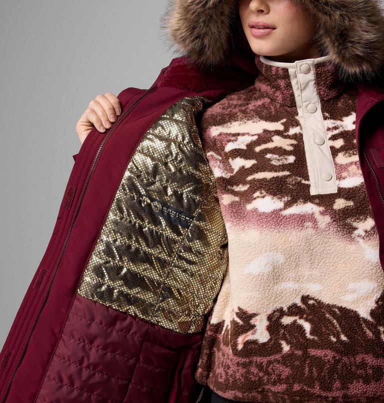Women's Payton Pass II Waterproof Parka, Color: Rich Wine, image 6