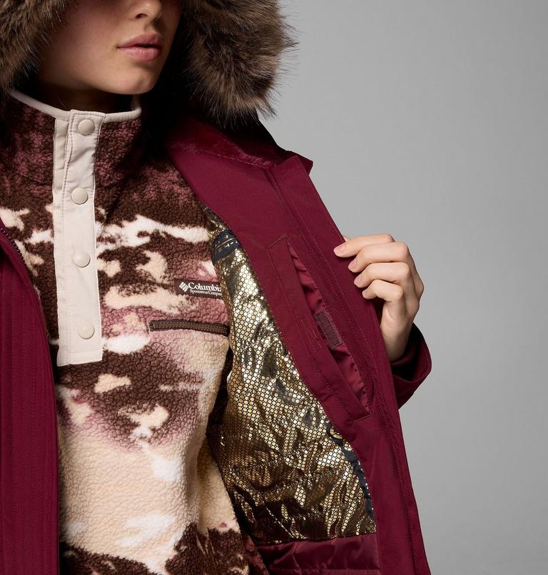 Women's Payton Pass II Waterproof Parka, Color: Rich Wine, image 7