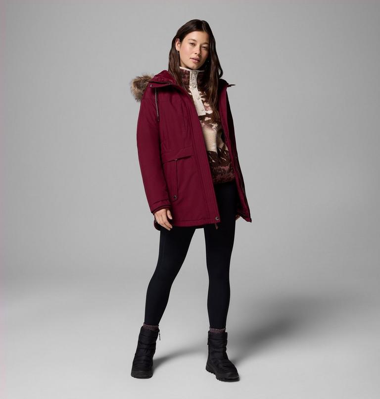 Women's Payton Pass II Waterproof Parka, Color: Rich Wine, image 2
