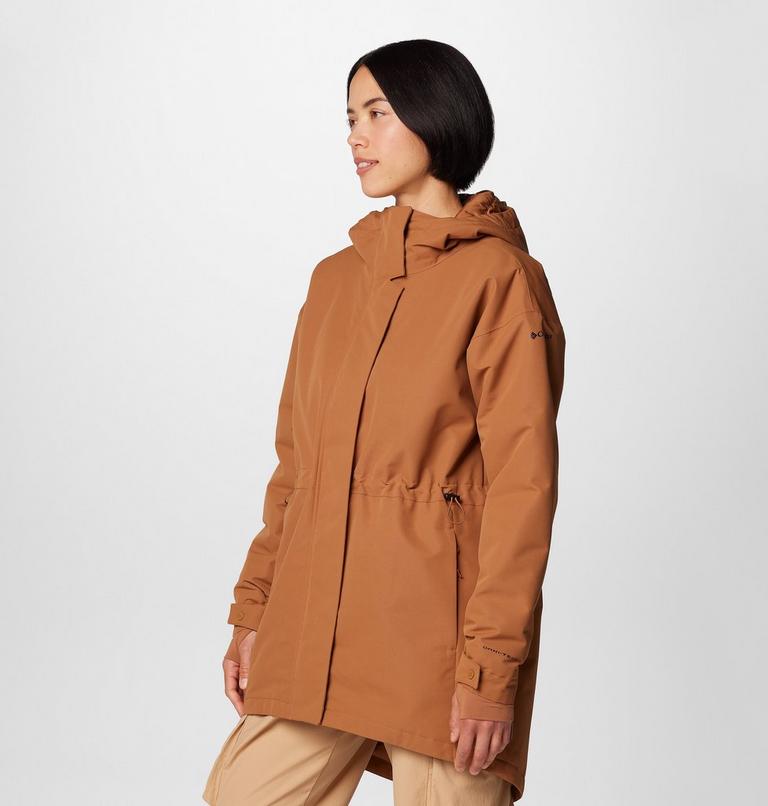 Chaqueta aislante e impermeable Venture Days para mujer, Color: Camel Brown, image 4