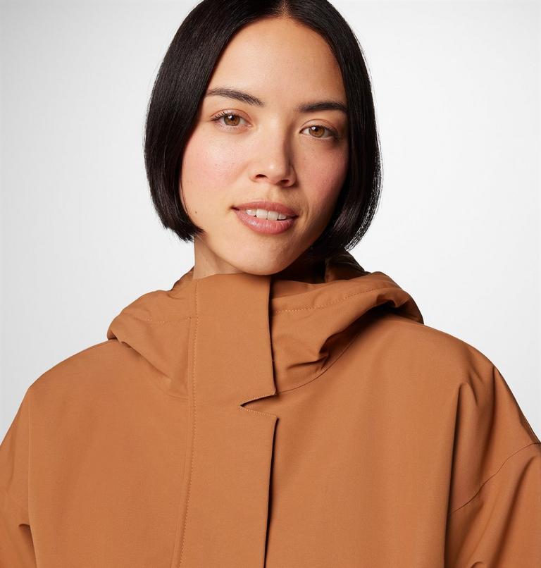 Chaqueta aislante e impermeable Venture Days para mujer, Color: Camel Brown, image 5