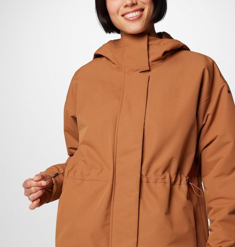 Chaqueta aislante e impermeable Venture Days para mujer, Color: Camel Brown, image 6