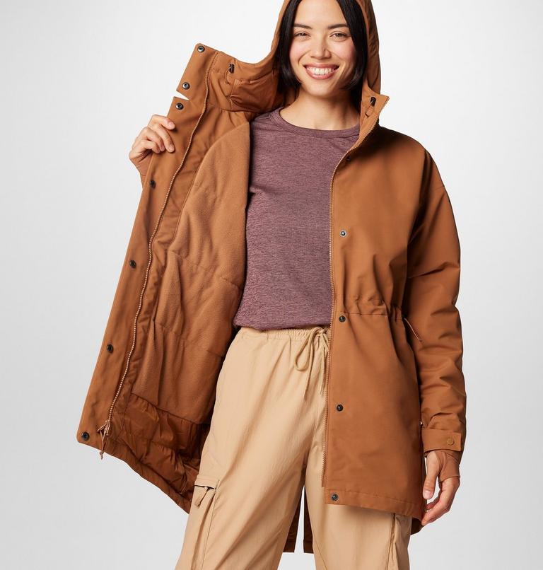 Chaqueta aislante e impermeable Venture Days para mujer, Color: Camel Brown, image 7