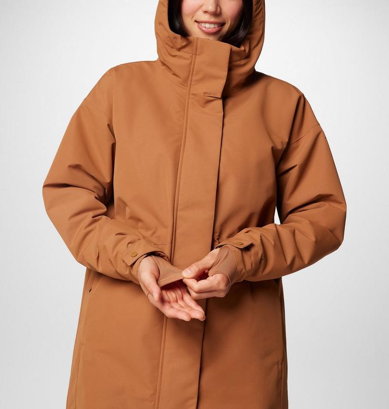 Chaqueta aislante e impermeable Venture Days para mujer, Color: Camel Brown, image 8