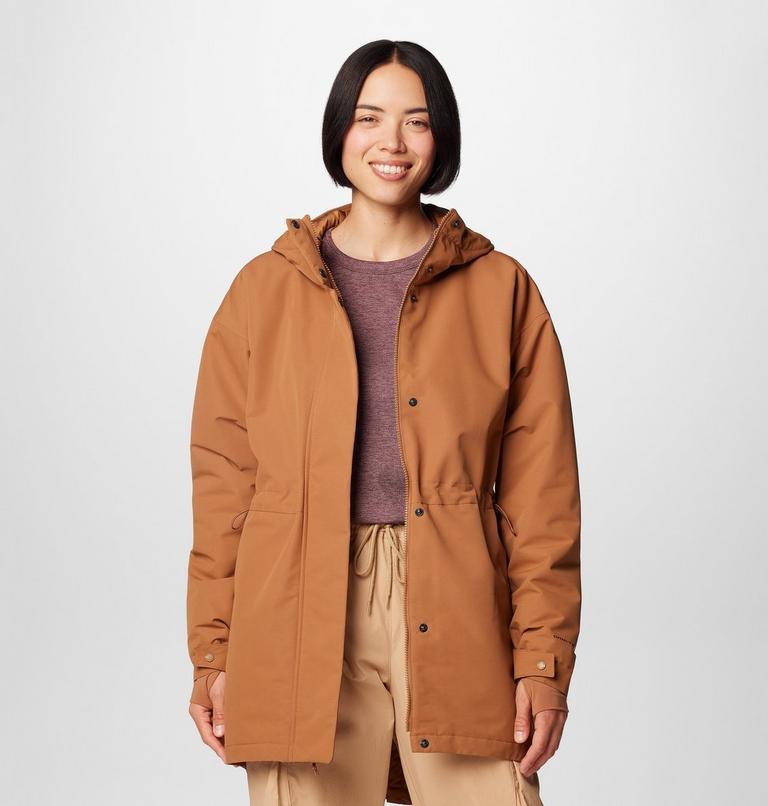 Chaqueta aislante e impermeable Venture Days para mujer, Color: Camel Brown, image 10