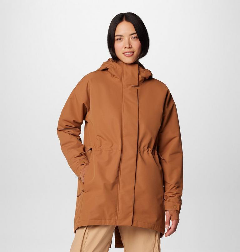 Chaqueta aislante e impermeable Venture Days para mujer, Color: Camel Brown, image 1